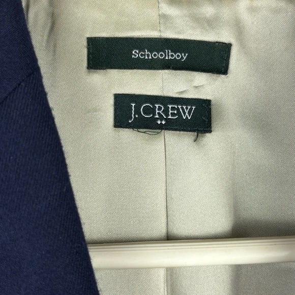 J Crew Women’s Schoolboy Navy Blazer with Gold button detail Fully Lined - Picture 8 of 15